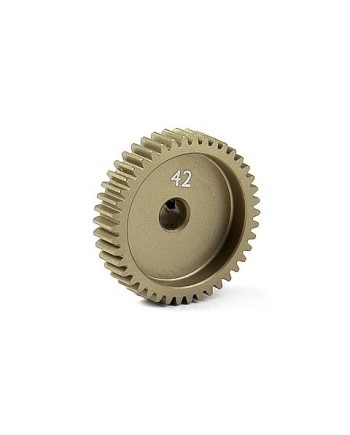 PIÃON DE ALUMINIO ESTRECHO - TRATAMIENTO DURO 42T / 64