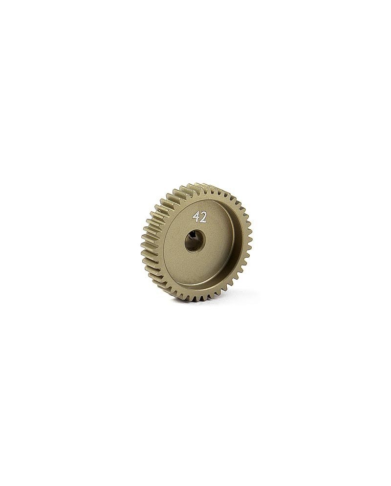 PIÃON DE ALUMINIO ESTRECHO - TRATAMIENTO DURO 42T / 64