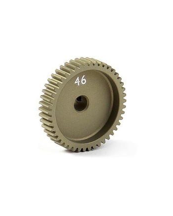 PIÃON DE ALUMINIO ESTRECHO - TRATAMIENTO DURO 46T / 64