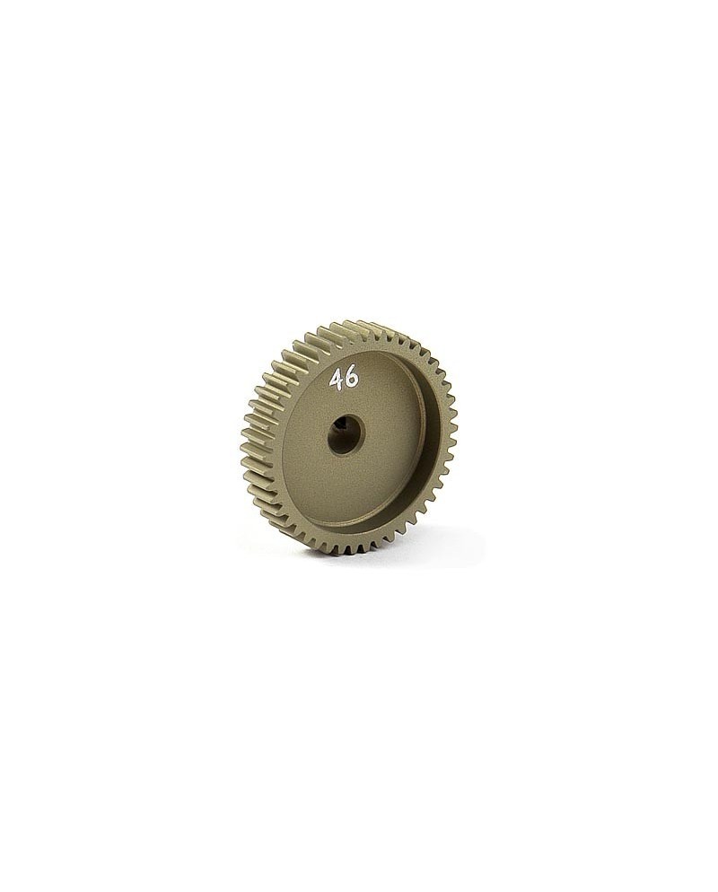 PIÃON DE ALUMINIO ESTRECHO - TRATAMIENTO DURO 46T / 64