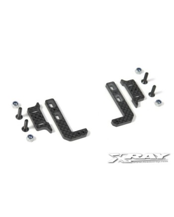 SOPORTE DE CARBONO AJUSTABLE PARA BATERÃ?A T4