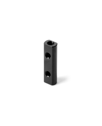 SOPORTE SERVO ALUIMINIO - BOTH SIDES THREADED