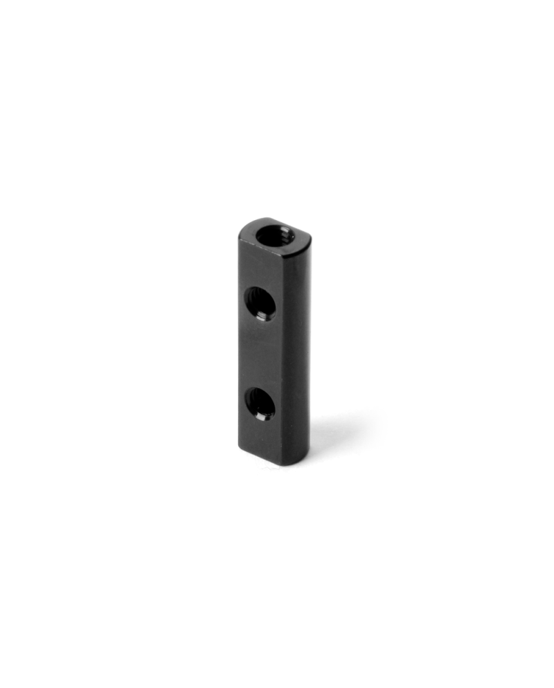 SOPORTE SERVO ALUIMINIO - BOTH SIDES THREADED