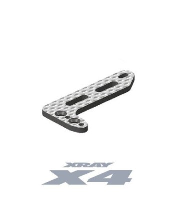 PLACA DE CARBONO PARA SOPORTE DE SERVO X4  3.0MM