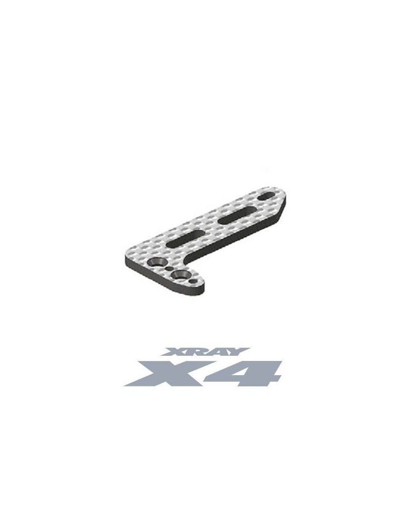 PLACA DE CARBONO PARA SOPORTE DE SERVO X4  3.0MM