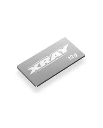 XRAY PURE TUNGSTEN CHASSIS WEIGHT 12g
