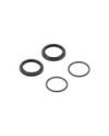 TUERCA DE AJUSTE DE ALUMINIO PARA AMORTIGUADOR XLP2  - NEGRA (2)