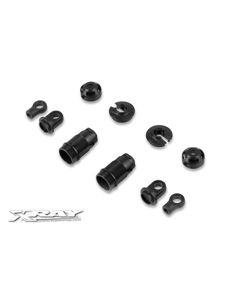 COMPOSITE SHOCK PARTS - REBOUND HOLE - SHORT
