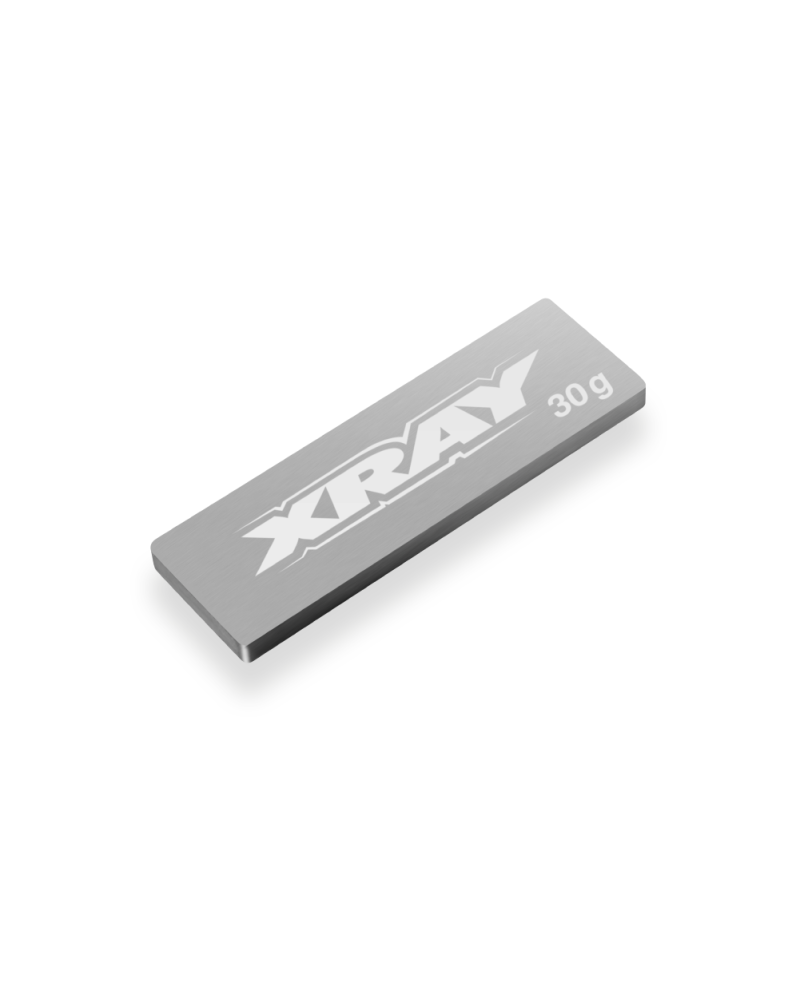 XRAY PURE TUNGSTEN CENTER CHASSIS WEIGHT 30g