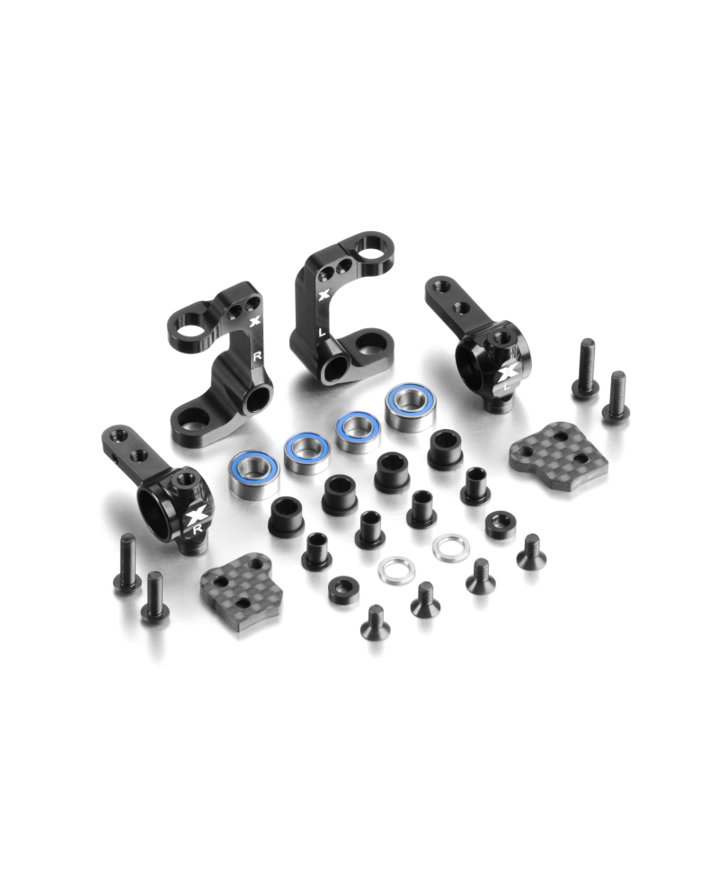 SET MANGUETA + PORTAMANGUETA DE ALUMINIO +PLACAS DE CARBONO