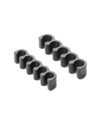 SOPORTE DE PLÃSTICO PARA CABLES - 5 CABLES - SET