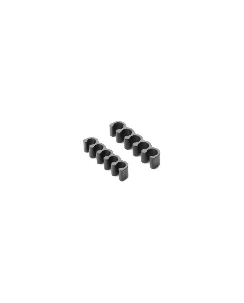 SOPORTE DE PLÃSTICO PARA CABLES - 5 CABLES - SET