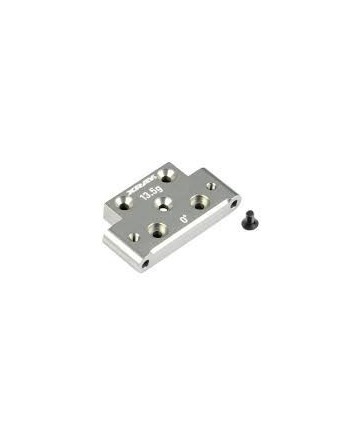 PLACA DE ALUMINIO PARA SOPORTE DE TRAPECIO DELANTERO 0Â°