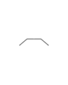 BARRA ESTABILIZADORA DELANTERA PARA PUENTE SUPERIOR XB2  - 1.1 MM