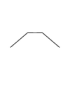 BARRA ESTABILIZADORA DELANTERA PARA PUENTE SUPERIOR XB2 - 1.3 MM