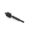 EJE SUPERIOR DE ALUMINIO DE 2 PADS, 20 DIENTES - LCG - ULTRA LIGERO - CORTO - Suizo 7075 T6