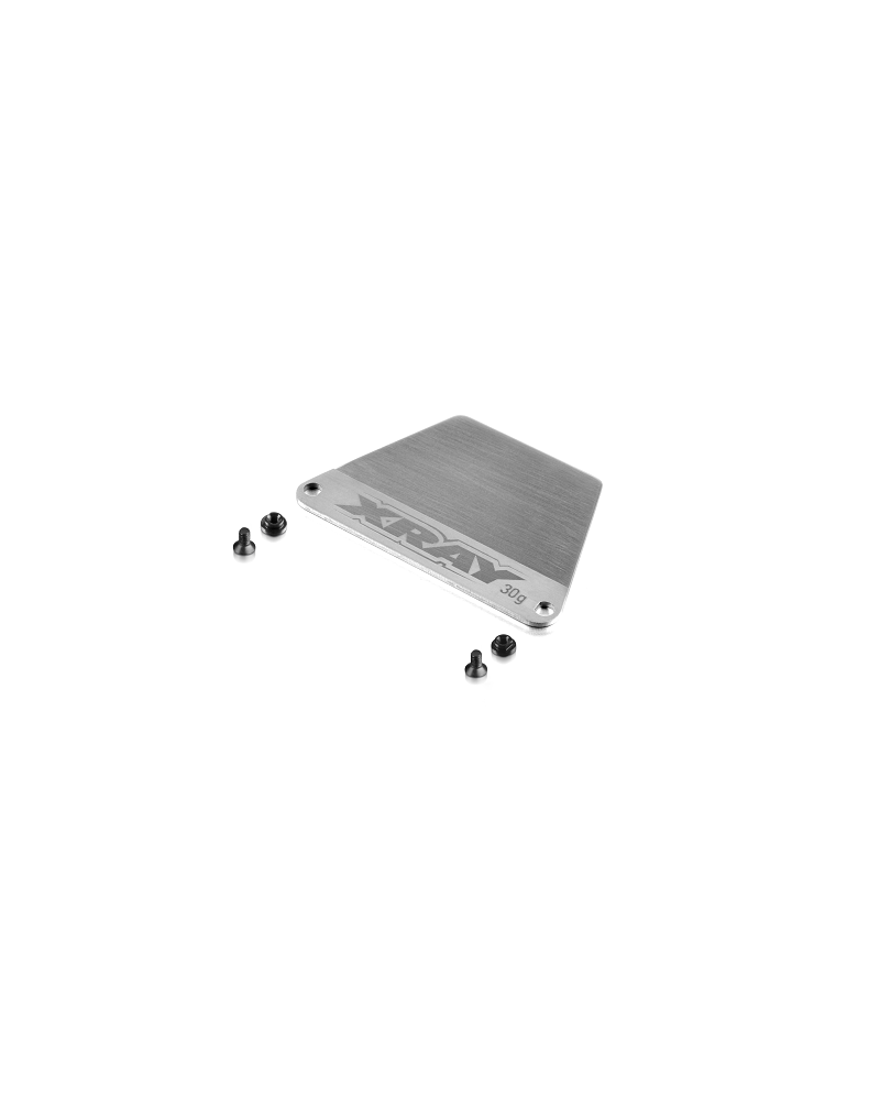 PESA DE ACERO INOXIDABLE PARA ELECTRÃNICA 30g - SET