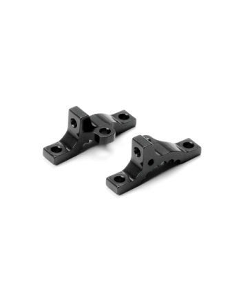 ALU UPPER CLAMP FRONT - MULTI-FLEX - BLACK - 7075 T6 - (L+R)