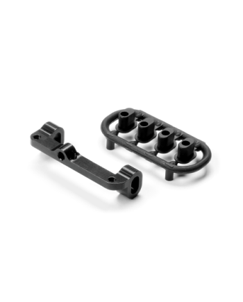 SET ALU UPPER ARM HOLDER -  DERECHO - NEGRO - SWISS 7075 T6