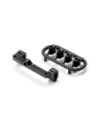 SET ALU UPPER ARM HOLDER -  DERECHO - NEGRO - SWISS 7075 T6