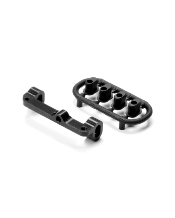 SET ALU UPPER ARM HOLDER -  IZQUIRDO - NEGRO - SWISS 7075 T6
