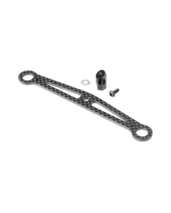 SOPORTE DE CARBONO PARA POSTES DELANTEROS DE CARROCERÃ?A Y SOPORTE DE ALUMINIO - JUEGO