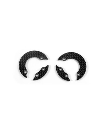 SET DISCOS TRASEROS GRAPHITE 2.2MM - IZDA. + DRCHA.