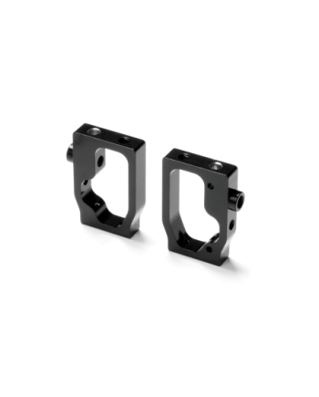 SOPORTES DE BANDEJA DE RADIO EN ALUMINIO - SWISS 7075 T6 (2)NEGRO