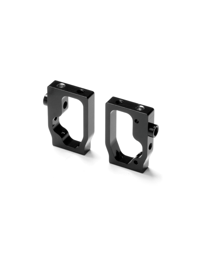 SOPORTES DE BANDEJA DE RADIO EN ALUMINIO - SWISS 7075 T6 (2)NEGRO