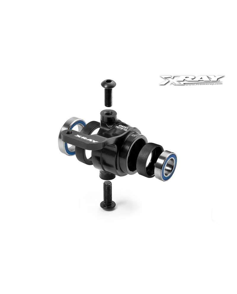 MANGUETA DE DIRECCIÃN DE ALUMINIO DERECHA XB808 - 5Â° KINGPIN -SET