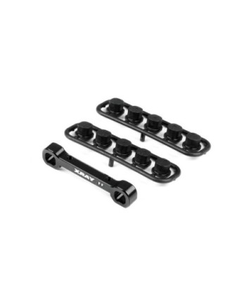 PLACA DE CONVERGENCIA DE ALUMINIO GTâ22  - DELANTERA - AJUSTE ROLL CENTER