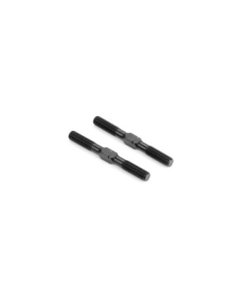 LINK TIRANTE DE CAIDA AJUSTABLE TURNBUCKLE M5 DERECHO/IZQUIERDO 46 MM - ACERO HUDY (2)