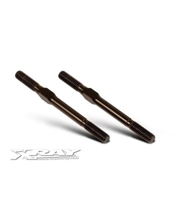 ALU ADJ. TURNBUCKLE 64MM M5 L/R - SWISS 7075 T6 (2)