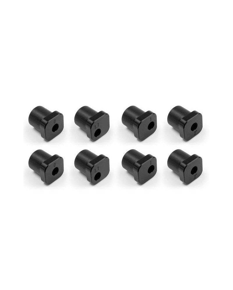 CASQUILLO EXCÃNTRICO PARA MANGUETA TRASERA DE ALUMINIO - SET