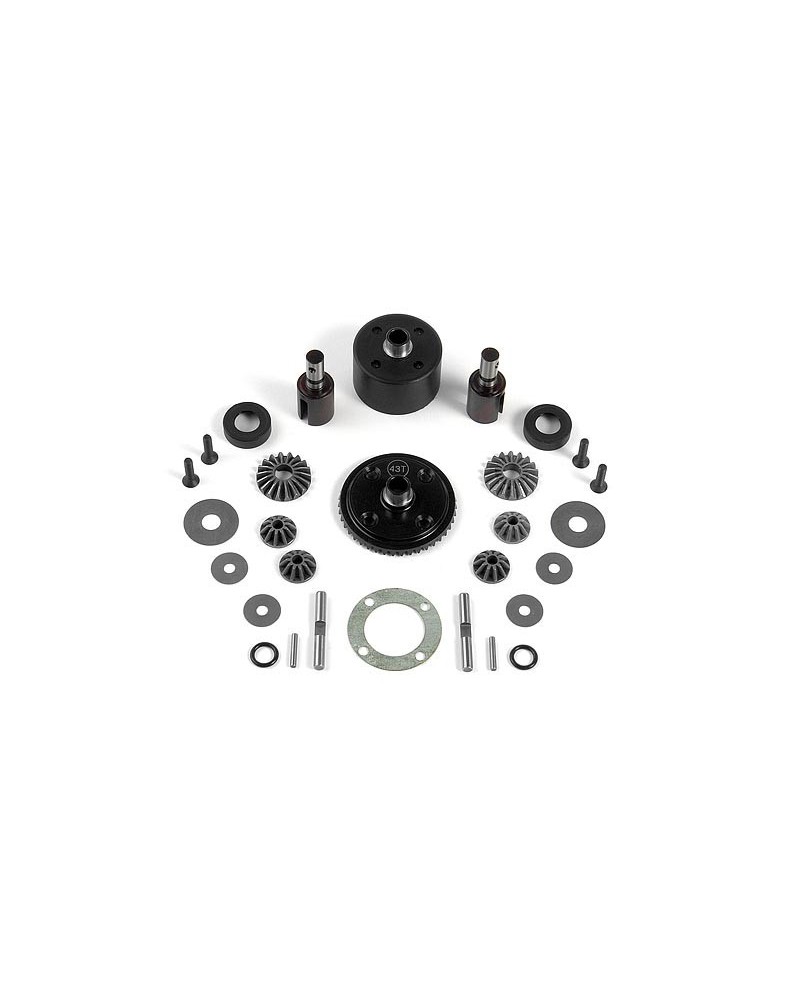 SET DIFERENCIAL DELANTERO/TRASERO XB808 COMPLETO