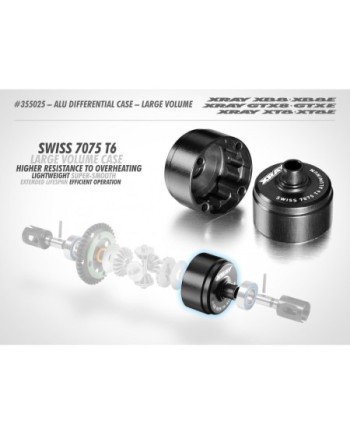 ALU DIFFERENTIAL CASE - SWISS 7075 T6