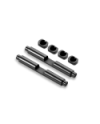 EXTREME HEAT RESISTANT F/R ALU DIFF PIN WITH INSERTS (2+4)