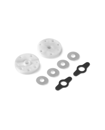 AMORTIGUADOR PISTON 2-VIAS FLUJO DELRIN 5-H. (1,5 mm) y 2-H. (1.0MM) (2)