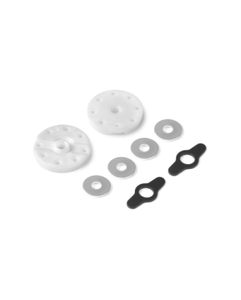 AMORTIGUADOR PISTON 2 VIAS FLUJO DELRIN 6-H. (1,3 mm) y 2-H. (1,1 mm) (2)