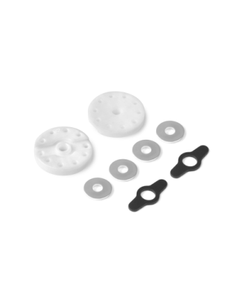 AMORTIGUADOR PISTON 2-VIAS FLUJO DELRIN 8-H. (1,2 mm) y 2-H. (1,2 mm) (2)