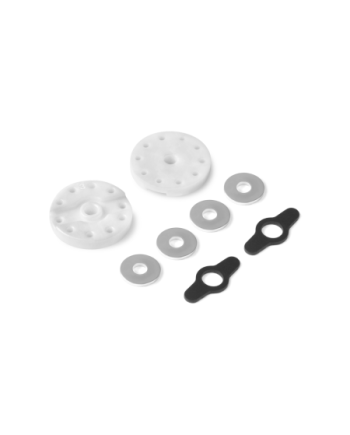 AMORTIGUADOR PISTON 2-VIAS FLUJO DELRIN 8-H. (1,3 mm) y 2-H. (1,2 mm) (2)
