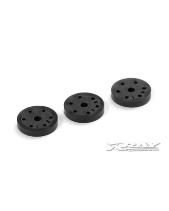 SET PISTONES AMORTIGUADOR 6 AGUJEROS XB808  (1.2- 1.3- 1.4MM)