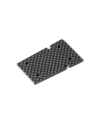 TAPA TRASERA DEL CHASIS DE CARBONO XB4'20  2MM