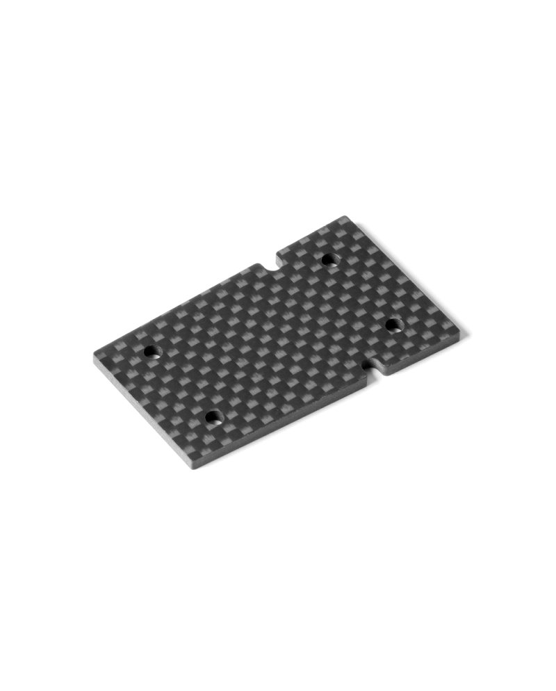 TAPA TRASERA DEL CHASIS DE CARBONO XB4'20  2MM