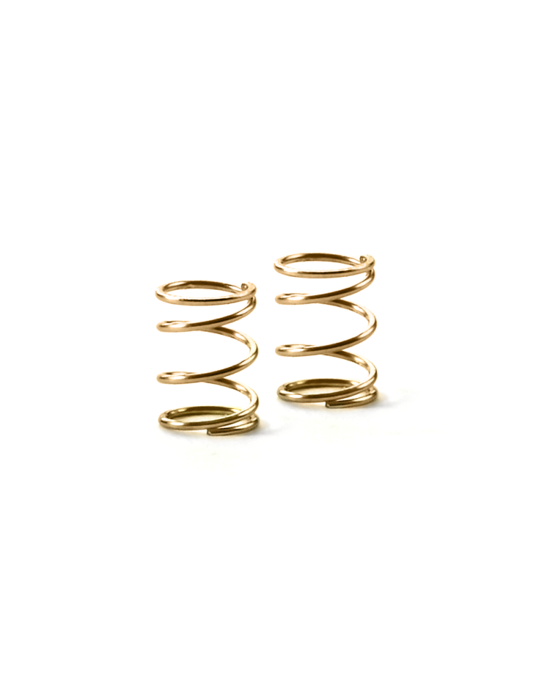 MUELLES 4.25 COILS 3.6X6X0.4MM C 1.5 - DORADO (SOFT) (2)