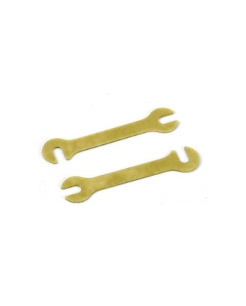 ARANDELA DE ACERO 0.6MM - DORADA (2)