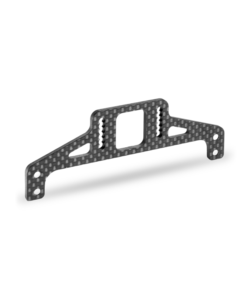 SOPORTE TRASERO ALERON X1'20 CARBONO  2.5MM