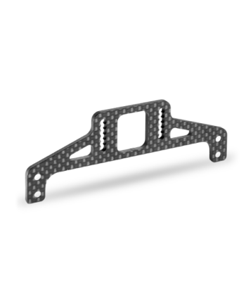 SOPORTE TRASERO DE CARBONO PARA ALERON PARA CHASIS DE 1 PIEZA X1
