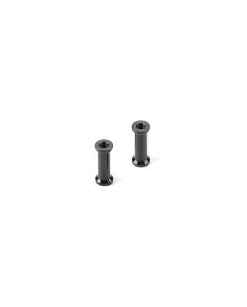 SOPORTE TRASERO DE ALUMINIO 15.5MM - NEGRO (2)
