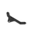 PLACA SUPERIOR TRASERA X10'16  - CARBONO 2.5MM